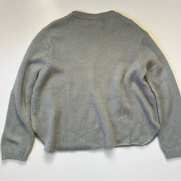 Wooden Ships GREY Knit Snowflake Knit M/L - Picture 8 of 10